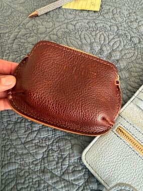 Portland leather Pinch Pouch
